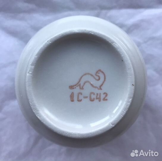 Фарфоровые кружки СССР