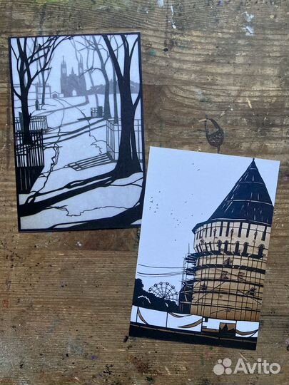 Открытки авторские