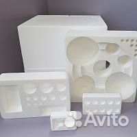 Изготовление ложементов упаковки из пенопласта