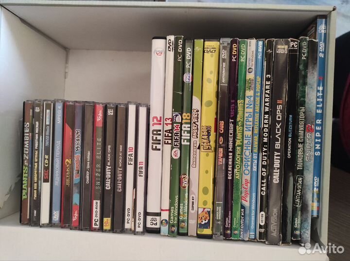 Компьютерные игры на дисках