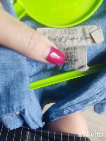 Рубашка на мальчика 122