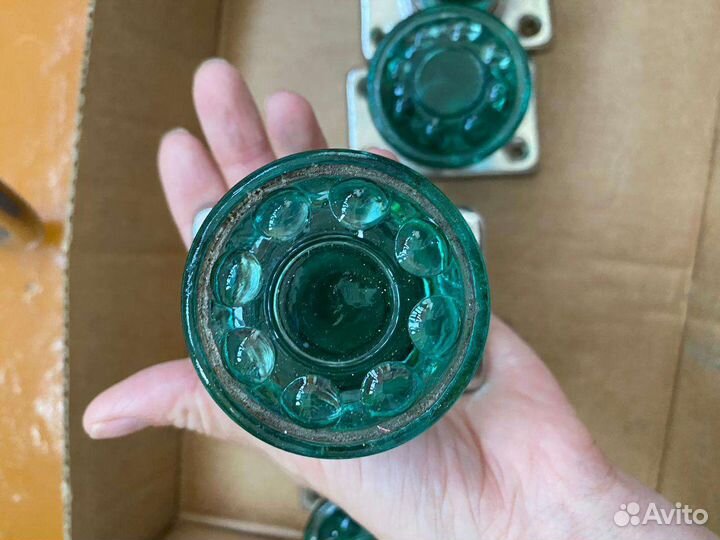 Ручки винтажные, стеклянные, СССР