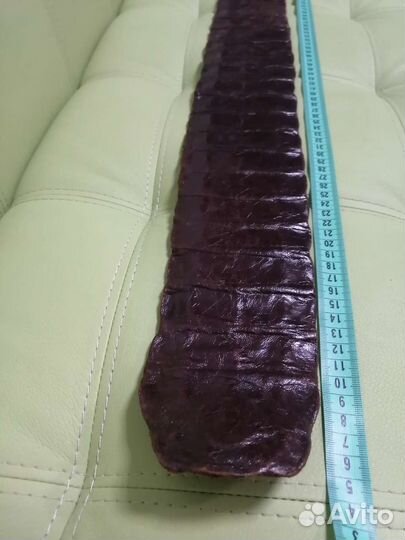 Ремень из кожи крокодила натуральный