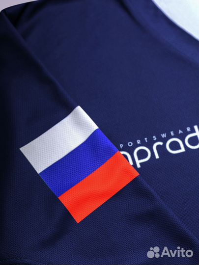 Хоккейный свитер тренировочный - синий