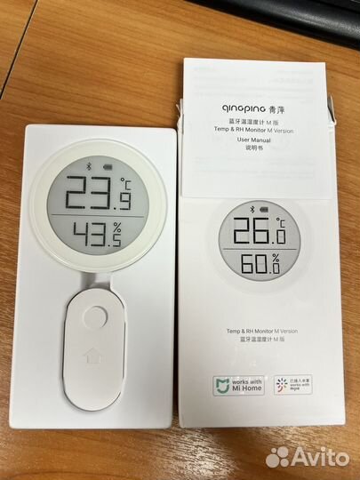 Датчик температуры и влажности xiaomi