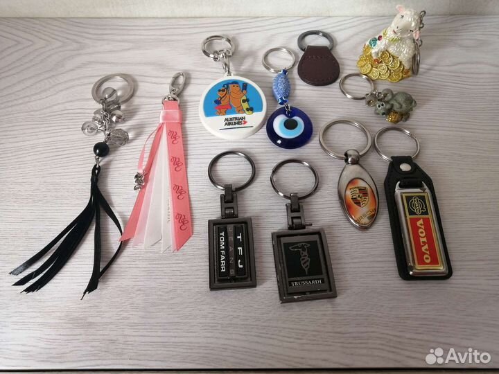 Брелоки для ключей и сумок