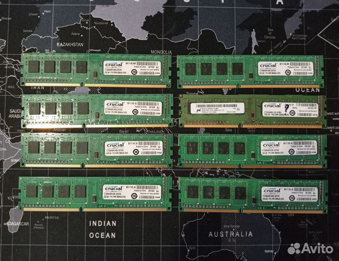 2гб Память DDR3 Crucial (Micron)