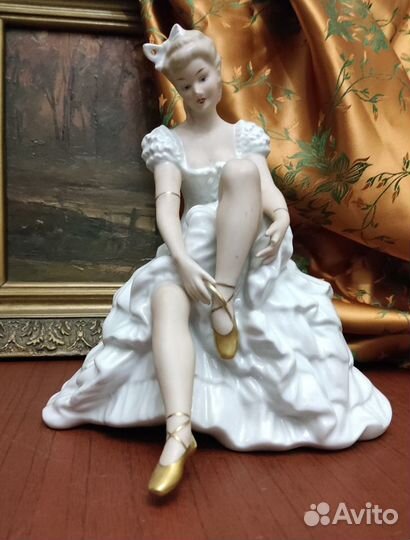 Статуэтка большая Балерина, Германия Wallendorf