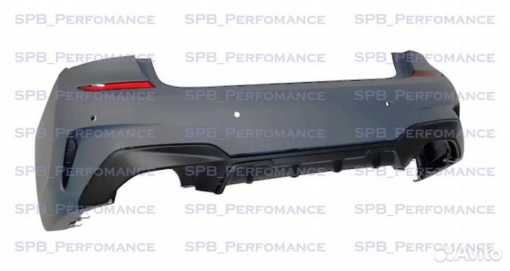 BMW G20 бампер задний M Performance без диффузора