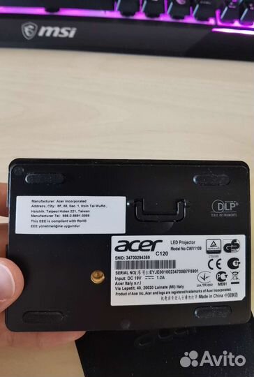 Проектор acer c-120