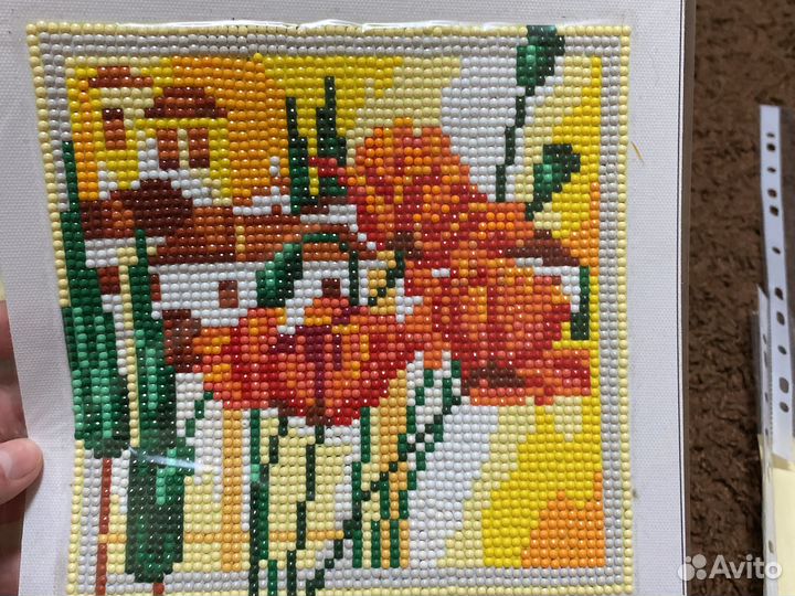 Алмазная вышивка готовая работа