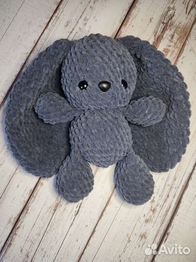 Вязанная игрушка зайка, зайчик, заяц ручная работа