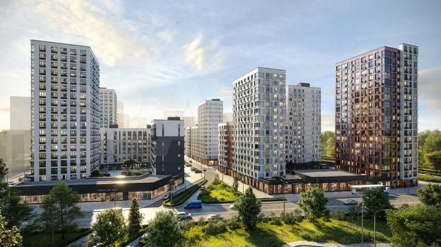 2-к. квартира, 54 м², 4/16 эт.