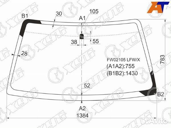 Стекло лобовое suzuki grand vitara XL-7