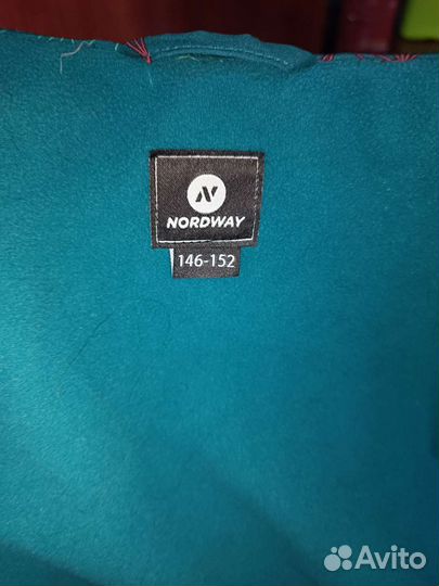Куртка Nordway softshell флис для девочки 146-152
