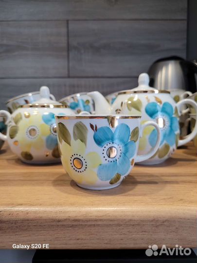 Чайный сервиз фарфор СССР
