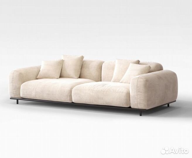 Двойной прямой модульный диван Soprano