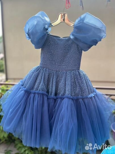 Платье для девочки 122 128 новое