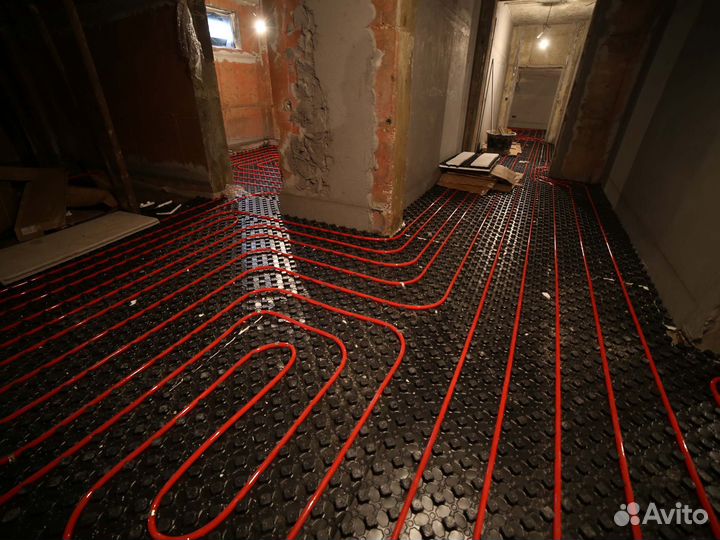 Монтаж систем отопления водоснабжения