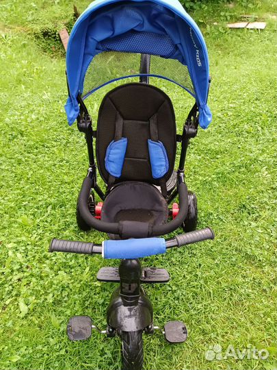 Велосипед коляска с ручкой