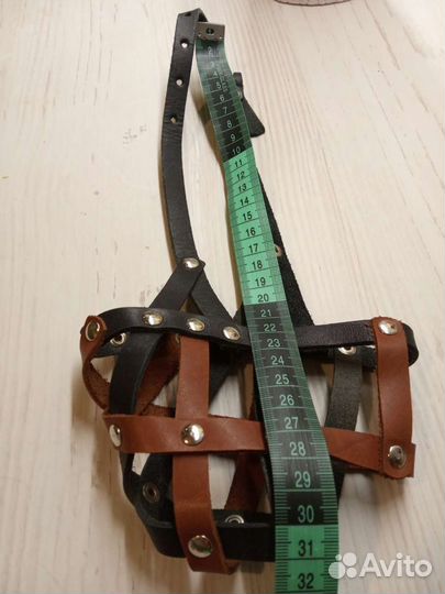 Намордник кожаный новый и Шлейка