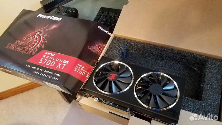 Видеокарта rx5700xt