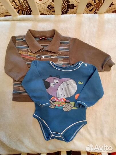 Пакет вещей на мальчика р.74-80 на лето и осень