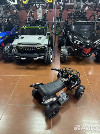 Квадроцикл электромобиль детский