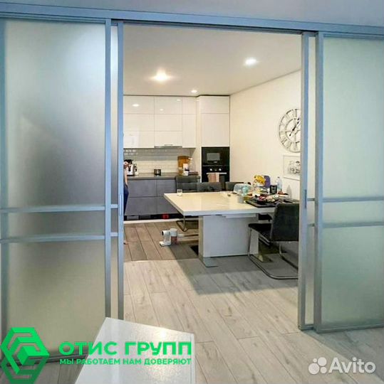 Стеклянные перегородки