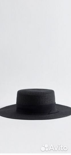 Шляпа женская летняя черная