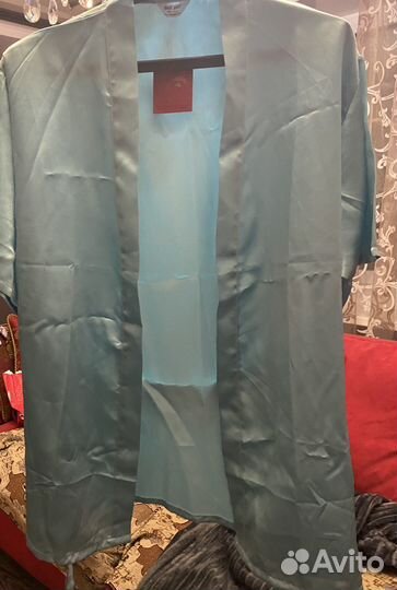 Женский халатик шелковый