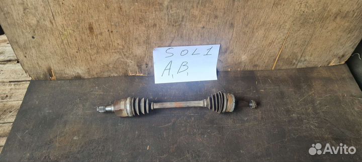 Hyundai Solaris 1 kia Rio 3 привод левый