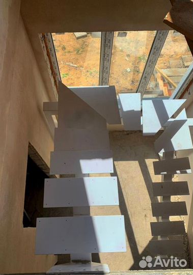 Облицовка бетонных лестниц