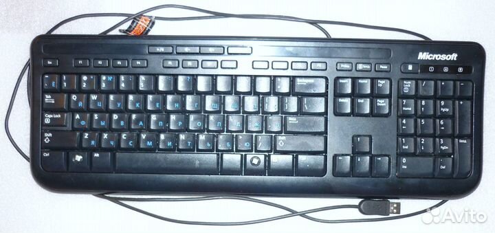 USB-клава Microsoft Wired Keyboard 600 (мод. 1366)