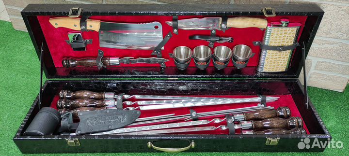 Набор шампуров №8/Подарочный набор шампуров