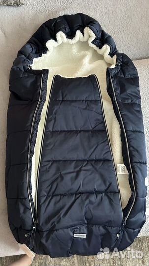 Зимний конверт в коляску