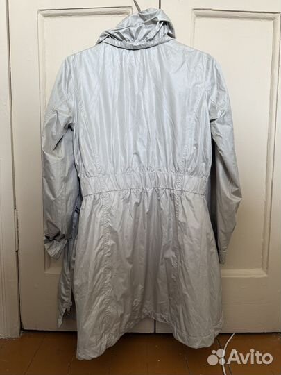 Плащ ветровка остин ostin xs серебристый