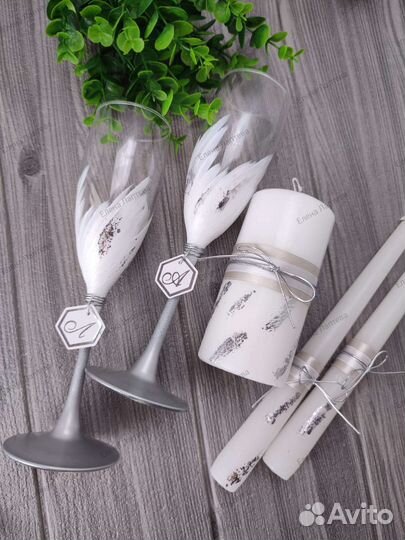 Свечи семейный очаг, свечи на свадьбу