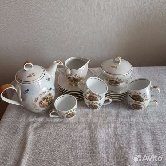 Кофейный сервиз Мадонна гдр