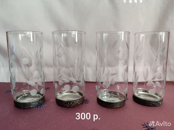 Рюмки, стопки, бокалы СССР