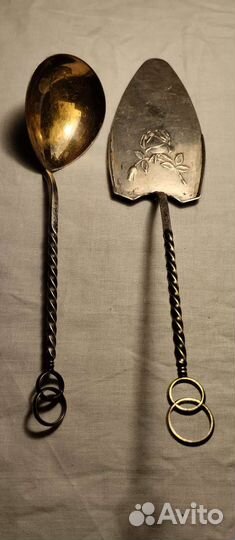 Лопатка и ложка 916 проба