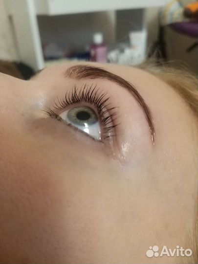 Ламинирование ресниц + Botox -Ламинирование Бровей