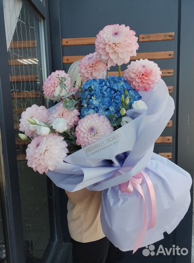 Живые цветы букеты