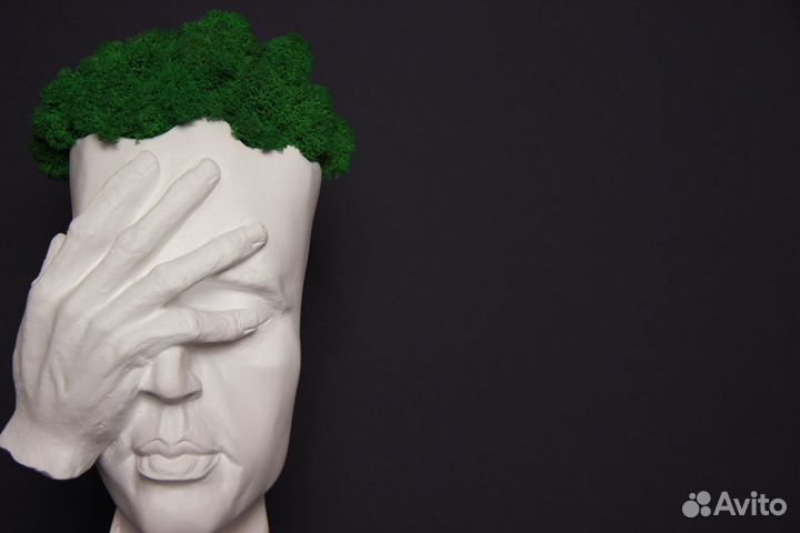 Кашпо (гипс)