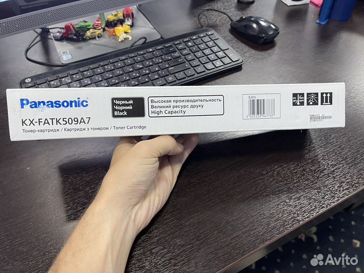 Картриджы для принтера panasonic KX-fatk509a7