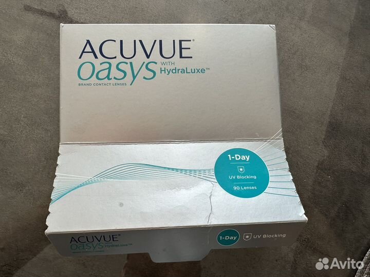 Линзы acuvue oasys