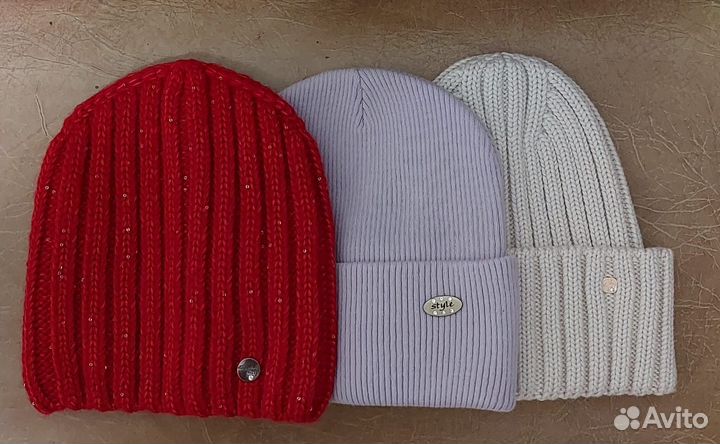 Шапка женская вязаная новая