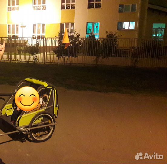 Велотележка