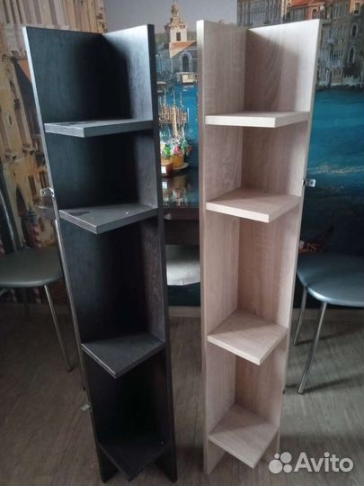 Полки стеллажи деревянные