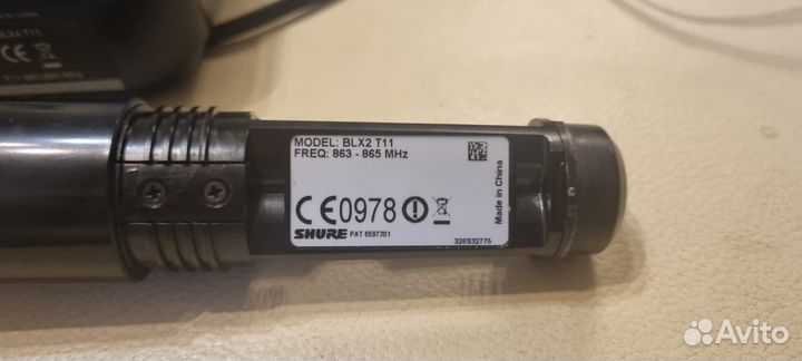 Радиосистема Shure blx24e/pg58 t11
